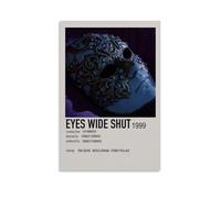 Eyes Wide ShutArt Decorazione pittura impermeabile e resistente alle macchie, per soggiorno, studio, caffetteria, pittura da parete, installazione gratuita, facile da pulire, opzione regalo preferita