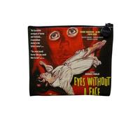 Eyes Without a Face - Poster di film retrò con poster cinema vintage - Astuccio per trucco in tela effetto lino, 15 x 10 cm, Occhi, 15 x 10 cm, Astuccio per il trucco
