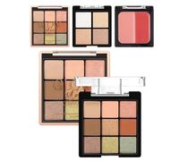 Eyeshadow Blush Highlighter Palette Gentle Matte Makeup Kit, Long Lasting Lightweight, for Women Girls Mature Skin Wife Mother Sisters Friends Girlfriend Daily Travel Party Holiday