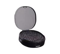 Eyeshadow Brush Cleaner - Dry | Spugna - Detergente Pennello Trucco A Secco | Esponja Limpiadora De Brochas | Pulitore Pennelli Trucco | 2026 Pro | Home | Viaggio | Business | Quick | Black