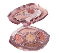 Eyeshadow - Palette 5-Color Highly Pigmented Colorful Eye Shadow - Matte Shimmer SNeutral Bright Eye Shadow for Women, Floral Engraving Eyeshadow Palette