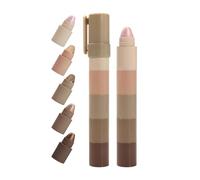 Eyeshadow Stick, Creamy Waterproof Eyeshadow Pencil, Long Lasting Shimmer Makeup Crayon, Portable Smooth Cosmetic Tool for Face, Trip, Vacation, Outdoor Events, Carnival, School, Party, Performance
