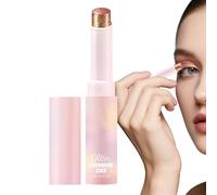 Eyeshadow Stick, Crystal Jelly Glaze Sticks Eyeshadow, 3 Years Shelf Life Smooth And Blendable Face Cosmetics, 3g Long-Lasting And Easy Application, Perfect For Commuting, Travel, & Festivals
