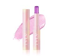 Eyeshadow Stick Jelly Glitter Eyeshadow Stick Shimmer Highlighter Stick Texture Cremosa per Occhi Interni Viso Corpo Labbra Make Up 6 Colori 06# Viola