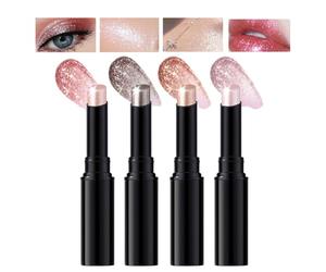 Eyeshadow Stick Set of 4, Jelly Face Makeup Crayon, Convenient Eye Shadow Pen Quick Application, Perfect for School, Party, Night Out, Date & Wedding, Ideal for Travel & Casual Looks