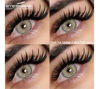 Eyeshare Nuova Lente a Contatto Colorata, Lenti a Contatto che Conferiscono uno Sguardo Naturale, 1 Paio di Lenti per Uso Annuale, trucco per Occhi Idrogel siliconico