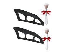 Eyetour - Strumenti per ombretto, Eyetour Your Glam Bestie, strumento di trucco per ombretti, stencil per occhi, strumenti professionali per il trucco degli occhi (2 pezzi)