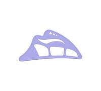 Eyetour Strumento Ombretto Stencil Stencil Silicone Eyeliner Aiuto Multifunzionale Strumento Trucco Occhio Per Occhio Labbro N