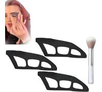 Eyetour - Strumento per ombretto, Eyetour Your Glam Bestie, strumento di trucco per ombretto, guida per ombretto, stencil per occhi, stencil per eyeliner, stencil per trucco rapido (3 pezzi)