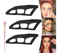 Eyetour Your Glam Bestie, Strumento for ombretti Eyetour, Guida for ombretti Eyetour, Strumento for il trucco Eyetour for ombretti, Stencil for ombretti for occhi, Stampini for ombretti con trucco rap