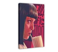 EYEZER Poster del film Pulp Fiction del 1994, decorazione artistica da parete per soggiorno, camera da letto, decorazione con cornice, stile cornice, 30 x 45 cm