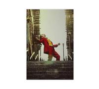 EYEZER Poster minimalista con Joker, 3 poster su tela, decorazione per camera da letto, sport, ufficio, camera da letto, regalo, senza cornice, 40 x 60 cm