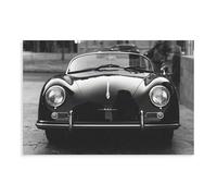 EYEZER Poster su tela con Porsche vintage, elegante, classico, decorazione per camera da letto, sport, ufficio, stanza, regalo, senza cornice, 50 x 75 cm