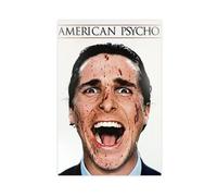 EYEZER Poster su tela con stampa di American Psycho P Oster, decorazione artistica da parete per soggiorno e camera da letto, senza cornice, 40 x 60 cm