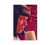 EYEZER Poster su tela del film Pulp Fiction del 1994, decorazione artistica da parete per soggiorno e camera da letto, senza cornice, 30 x 45 cm