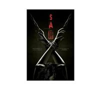 EYEZER Poster su tela del film Saw X, decorazione artistica da parete per soggiorno e camera da letto, senza cornice, 30 x 45 cm