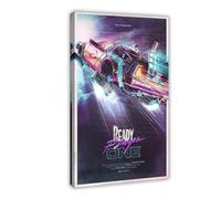 EYEZER Poster su tela, motivo: Ready Player One, decorazione per camera da letto, sport, ufficio, camera da letto, regalo, stile cornice, 40 x 60 cm