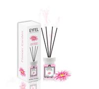 EYFEL - Diffusori a bastoncini per la casa e il giardino fiorito, set di diffusori di oli da 120 ml, diffusore per il bagno, fragranze per la casa, bastoncini profumati, decorazioni per la casa
