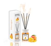 EYFEL - Set di diffusori di oli profumati al mango, 120 ml, bastoncini profumati per la casa, camera da letto e bagno