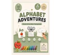 EYFS Phonics Activity Guide & Fine-Motor Alphabet Tracing Book: A-Z Letter Tracing, Early Phonics Practice, Pencil Control Activities and Handwriting Readiness for Preschool & Kindergarten Children