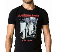 EYGT45Ysw DIYI weihai Annihilator Alice in Hell 1989 Album Cover T-Shirt Black XL