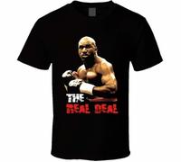 EYGT45Ysw Evander Holyfield Real Deal Boxing T Shirt Black S