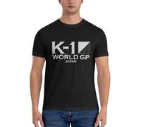 EYGT45Ysw K-1-Kickboxing-World-GP-T-Shirt Black L