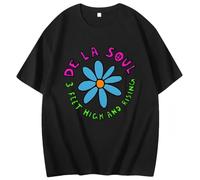 EYGT45Ysw KPE De La Soul 3 Feet High And Rising Promo T-Shirt Black XL