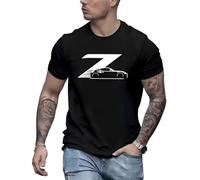 EYGT45Ysw Men O Neck 370z Nismo Black Racer Sporter Tee T-Shirt Black S