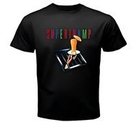 EYGT45Ysw Supertramp The Very Best Crime of The Century Mens Black T-Shirt Black 3XL