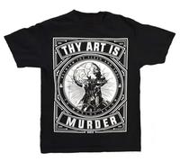 EYGT45Ysw Thy Art is Murder - Mens Flesh And Soul T-Shirt Black L