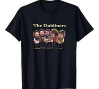 EYGT45Ysw UUC The Dubliners Irish Folk Band Pogues Transatlantic Black T-Shirt Black L