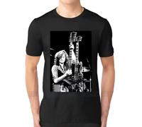 EYGT45Ysw Vintage Jimmy Page T-Shirt Black L