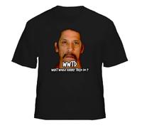 EYGT45Ysw WWTD What Would Danny Trejo Do T Shirt Black S