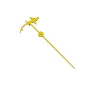 EYJOUTXGG Lancette dei secondi Argento Rosso Blu Verde Nero Arancione Lancette 12,5 mm Fit NH35 NH36 NH38 NH39 NH70 NH72 Parti di ricambio for movimento(Yellow)