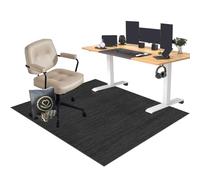 EYKWKB 100 x 120 cm Tappetino per Sedia da Ufficio | Gaming Tappeto Sedia Protettivo Salvapavimento Ufficio protettore del Pavimento Tappeto Sedia Gaming Tappetini per Scrivania e Sedia da Ufficio