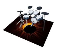 EYKWKB Tappeto per Batteria Professionale 160 x 120 cm Insonorizzato Antiscivolo