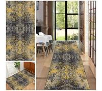 EYKWKB Tappeto per Passatoia Cucina Salotto Lungo Tappeto Cucina Moderno Camera da Letto 100 x 250 cm Tappeti Runner Tappeto Ingresso Interno Antiscivolo Lavabile, Tappeto Stretto Tappeto Corridoio