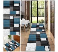 EYKWKB Tappeto per Passatoia Cucina Salotto Lungo Tappeto Cucina Moderno Camera da Letto 80 x 240 cm Tappeti Runner Tappeto Ingresso Interno Antiscivolo Lavabile, Tappeto Stretto Tappeto Corridoio