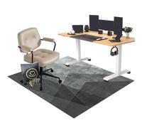 EYKWKB Tappeto Salvapavimento | Tappeto Sedia Gaming/Tappeto Ufficio | Tappeto per Sedia con Ruote | Tappeto Gaming Pavimento 60 x 70 cm