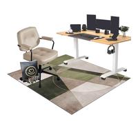 EYKWKB Tappeto Sedia Gaming Antiscivolo 150 x 180 cm | Tappetino di Protezione per Pavimento | Office Tappeto Salvapavimento Protezione Parquet e Pavimenti Duri | Tappeto Salva Parquet