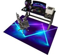 EYKWKB Tappeto Sotto Scrivania | Tappetino per Sedia da Ufficio e Gaming | Protettivo Salvapavimento per Pavimenti Duri e Parquet 120 x 150 cm