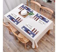 EYLOZS Tovagliette Lavabili,Set di 4 Tovagliette Colazione in PVC,Antiscivolo,Resistenti al Calore,per Tavolo da Cucina,La casa è lo stato del Texas, illustrazione del contorno dello stato bi,45x30cm