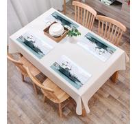 EYLOZS Tovagliette Lavabili,Set di 4 Tovagliette Colazione in PVC,Antiscivolo,Resistenti al Calore,per Tavolo da Cucina,Portsmouth, Regno Unito - 17 giugno 2019 La portaerei della Royal Navy,45x30cm