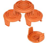 Eyoloty WA6531 GT/50006531 - Tappi per tagliaerba a batteria Worx 20 V WG169E WG154E WG157E WG163E WG122 WG150 WG151 WG152, WG160 WG176 WG180 bobine di ricambio. Copertura (4 tappi per bobina)