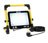 EYPINS Faro da Lavoro 100W 8700 Lumen 3 Temperature Colore Regolabili 3000K/5000K/6500K IP66 Impermeabile Cavo 5 Metri con Interruttore Faretto LED da Cantiere per Officina Riparazioni e Garage