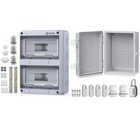 EYPINS Quadro Elettrico Esterno+Scatola di Protezione