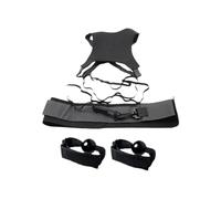 EYRMQWJPC Allenatore per Schiacciata nella pallavolo, Scarpe da pallavolo con Cintura e correttore for la Mano, Nere, Confezione 4