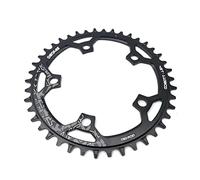 EYRMQWJPC Anello di Ricambio per Ruota dentata della bicicle Corona Stretta e Larga for Bici da Strada 110/5 BCD 110BCD 36T-58T(36T Black)