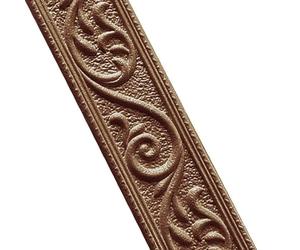 EYRMQWJPC Bordi per Carta da Parati autoadesivi, Confezione da 3 Profili Battiscopa Autoadesivi 3D Multicolor 230x5x0,4 cm(Brown)